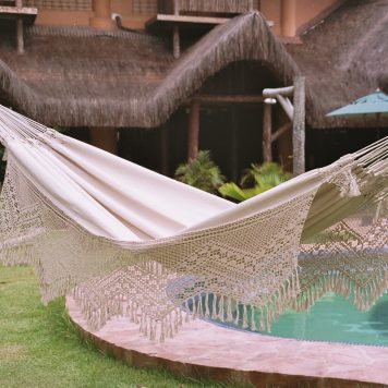Tijubana de Luxe Ecru  XL Macramé